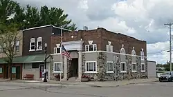 Police department and city hall