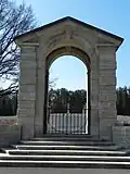 Entrance to Becklingen War Cemetery
