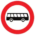 C23: No entry for buses