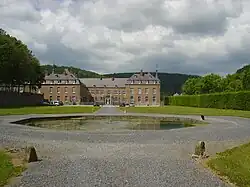 Façade of the castle