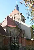 The church, detailed view