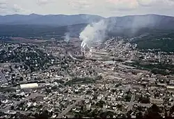 City panorama from Mt. Forest, 1970