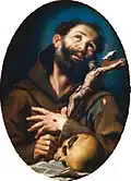 Bernardo Strozzi, Francis of Assisi, 17th century