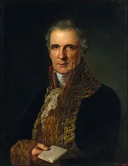 Portrait of José María Díez de Aznar, 1832, Barcelona, MNAC.