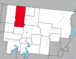 Location within Abitibi RCM