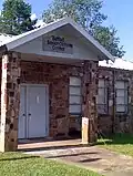 A rock building in Bethel, Oklahoma