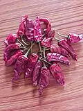 Bhiwapur Chilli in red dried stage