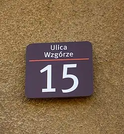Polish house number
