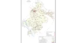 Map showing Dainta (#696) in Bighapur CD block