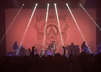 Blackberry Smoke performing in 2018
