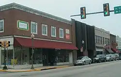 Downtown Blackstone, April 2015