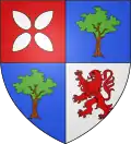 Coat of arms of Lécussan