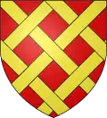Arms of Audley: Gules, fretty or