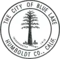 Official seal of Blue Lake, California