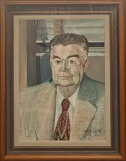 A portrait of Robert Vance by WR Wilken