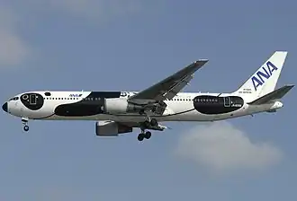ANA Boeing 767-300ER in panda livery