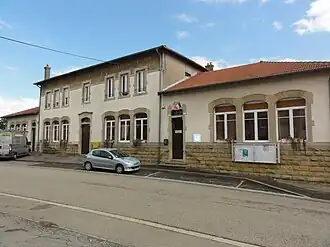The town hall in Boismont