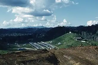 Mining town of Bonanza in the late 1950s