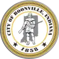 Official seal of Boonville, Indiana