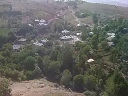 View of Bozçanak village, Turkey.