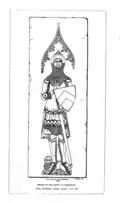 Brass of Sir John D'Aubernoun, the younger