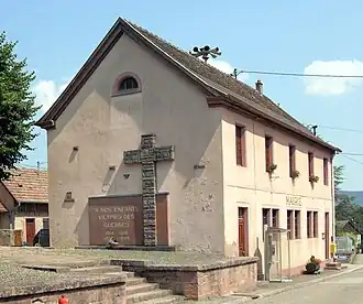The town hall in Breitenau