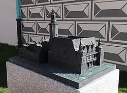 Brzeg town hall model