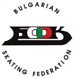 Logo of the Bulgarian Skating Federation
