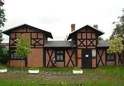 First station building (1849) recently restored