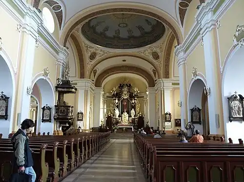 Church nave