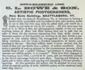 1883 studio advertisement