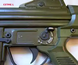 Selector lever positions