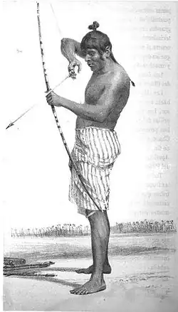 Image 59A Payagua chief (from History of Paraguay)