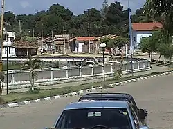 Preto River running through the urban perimeters