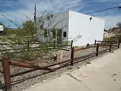 Earp Post Office and symbolic cemetery