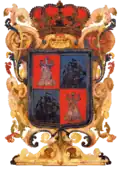 Coat of arms from 1712 to 1979.