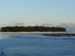 View from shore in December