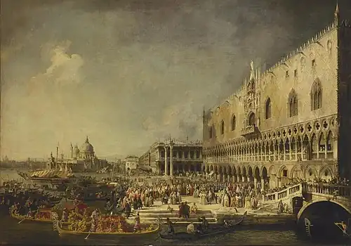 The French Ambassador's Arrival in Venice, 1726-1727