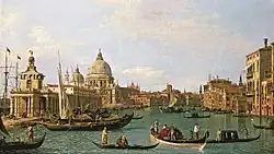 The Entrance to the Canal Grande at the Punta della Dogana and the Santa Maria della Salute Woburn