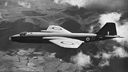 The first Canberra B.2 prototype, VX165.