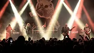 Candlemass performing in 2024