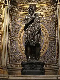 Statue of St. John the Baptist in the Duomo di Siena, c. 1455