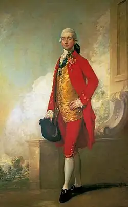 Portrait of Captain William Wade by Thomas Gainsborough