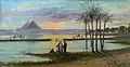 Coucher de Soleil sur les Pyramides d'Egypte, 1875