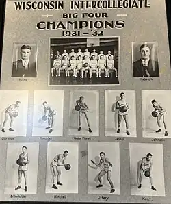 Augie Vander Meulen's college team