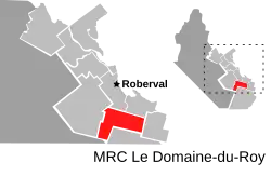 Location of Saint-François-de-Sales