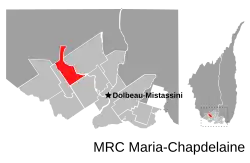 Location of Girardville