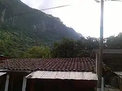 Typical house in San Andrés Tenejapan, Veracruz