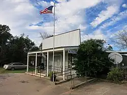 US Post Office is on Front Street, north of the railroad.
