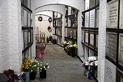 Catacomb interior